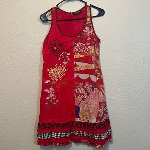 Sleeveless super grunge dress